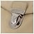 PRADA Tote Bag Leather Ivory Silver - vista 24
