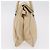 PRADA Tote Bag Leather Ivory Silver - vista 6