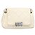 CHANEL Chain Shoulder Bag Leather Beige Silver CC - vista 13