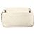 CHANEL Chain Shoulder Bag Leather Beige Silver CC - vista 2