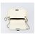 CHANEL Chain Shoulder Bag Leather Beige Silver CC - vista 23