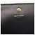 Autre Marque Saint Laurent Wallet On Chain Shoulder Bag Satin Black Gold - vista 19
