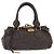Chloé Chloe Paddington Hand Bag Leather Brown Gold Silver - vista 13