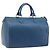 LOUIS VUITTON Epi Speedy 30 Hand Bag Toledo Blue M43005 LV