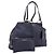 Miu Miu Tote Bag Leather 2way Navy Gold