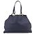 Miu Miu Tote Bag Leather 2way Navy Gold - vista 2