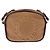 Stella Mc Cartney Stella McCartney Chain Shoulder Bag Leather Boa Brown Gold - vista 13