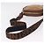 Stella Mc Cartney Stella McCartney Chain Shoulder Bag Leather Boa Brown Gold - vista 8