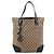 GUCCI GG Canvas Hand Bag 2way Gold Beige 247286 - vista 13