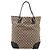 GUCCI GG Canvas Hand Bag 2way Gold Beige 247286 - vista 2
