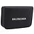 Balenciaga Everyday Compact Wallet Leather Black Gold