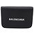 Balenciaga Everyday Compact Wallet Leather Black Gold - vista 13
