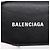 Balenciaga Everyday Compact Wallet Leather Black Gold - vista 17