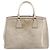 PRADA Hand Bag Patent Beige Gold Tone - vista 13