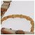 Miu Miu Bamboo Hand Bag Cotton 2way Beige Gold - vista 14