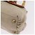 Miu Miu Bamboo Hand Bag Cotton 2way Beige Gold - vista 19