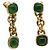 CHANEL Earring metal Gold Tone CC