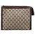 GUCCI GG Supreme Clutch Bag PVC Beige - Ansicht 13