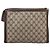 GUCCI GG Supreme Clutch Bag PVC Beige - Ansicht 2