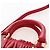 PRADA Hand Bag Leather 2way Red Gold - vista 14