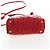 PRADA Hand Bag Leather 2way Red Gold - vista 5