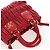 PRADA Hand Bag Leather 2way Red Gold - vista 6