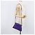 Autre Marque Saint Laurent Shoulder Bag Suede Purple Gold Tone - vista 20