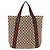 GUCCI GG Canvas Web Sherry Line Tote Bag Beige 189669 - vista 2