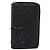 CHANEL Matelasse Cambon Line Long Wallet Leather Black Silver CC - vista 13