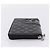 CHANEL Matelasse Cambon Line Long Wallet Leather Black Silver CC - vista 5