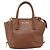 Miu Miu Hand Bag Leather 2way Brown Gold - vista 13