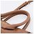 Miu Miu Hand Bag Leather 2way Brown Gold - vista 14