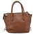 Miu Miu Hand Bag Leather 2way Brown Gold - vista 2