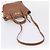 Miu Miu Hand Bag Leather 2way Brown Gold - vista 8