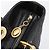 Christian Dior Lady Dior Canage Hand Bag Leather Black Gold Tone - vista 10