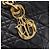 Christian Dior Lady Dior Canage Hand Bag Leather Black Gold Tone - vista 17