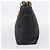Christian Dior Lady Dior Canage Hand Bag Leather Black Gold Tone - vista 4