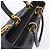 Christian Dior Lady Dior Canage Hand Bag Leather Black Gold Tone - vista 6