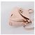 Chloé Chloe Lily Shoulder Bag Leather 2way Pink Gold - vista 4
