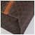 Céline CELINE Macadam Canvas Hand Bag PVC Leather Brown Gold - vista 16