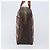 Céline CELINE Macadam Canvas Hand Bag PVC Leather Brown Gold - vista 3