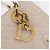 Christian Dior Canage Shoulder Bag Lamb Skin Beige Gold Tone - vista 21