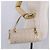 Christian Dior Canage Shoulder Bag Lamb Skin Beige Gold Tone - vista 31