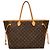 Louis Vuitton Borsa tote Neverfull GM Monogram vintage marrone