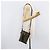 Autre Marque Saint Laurent Kahala Shoulder Bag Canvas Khaki Silver - vista 21