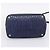 Miu Miu Matelasse Hand Bag Leather 2way Blue Gold Tone - vista 5