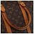 LOUIS VUITTON Monogram Sirius 55 Boston Bag M41404 LV - vista 17