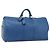 LOUIS VUITTON Epi Keepall 60 Boston Bag Blue M42945 LV