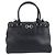 Salvatore Ferragamo Gancini Hand Bag Leather Black Silver - vista 2