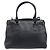 Salvatore Ferragamo Gancini Hand Bag Leather Black Silver - vista 3